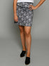 The Sport Skirt -  Grey Floral / Grey Plaid